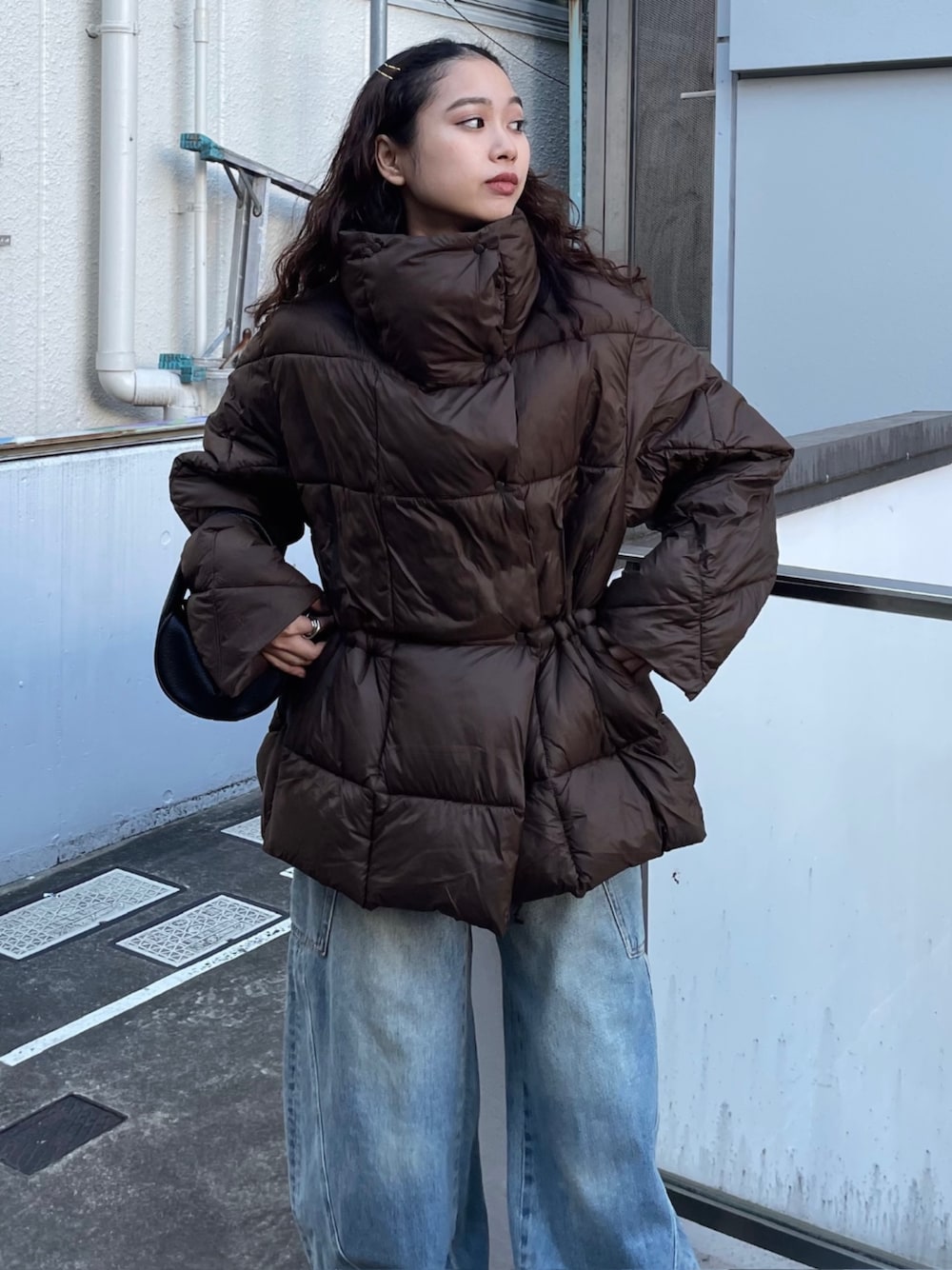 MOUSSYのダウンジャケット/コート（ブラウン系）を使った人気