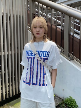 MOUSSY OFFICIALさん(レディース・165cm)の夏コーディネート