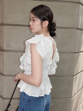 「MOUSSY（マウジー）のアイテム」を使った、MOUSSY OFFICIALさん（レディース・164cm）の夏コーディネート