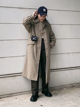 「MOUSSY（マウジー）のアイテム（その他アウター）」を使った、MOUSSY OFFICIALさん（レディース・158cm）の秋コーディネート