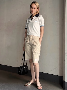 MOUSSY OFFICIALさん（レディース・158cm）の夏コーディネート