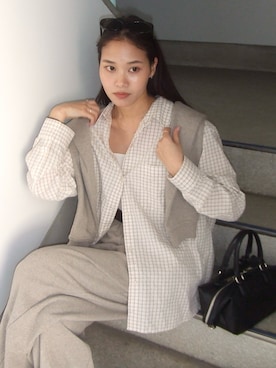 MOUSSY OFFICIALさん（レディース・168cm）の春コーディネート