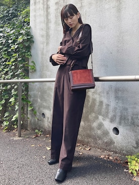 MOUSSY OFFICIALさん（レディース・158cm）の秋コーディネート