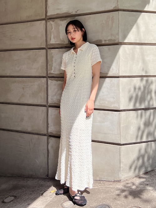 MOUSSY MERMAID LACE ドレス 2色 MOUSSY | MERMAID LACE ドレス (ワンピース(ロング） ) |SHEL