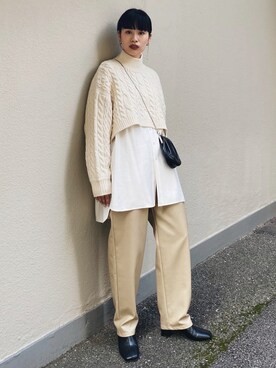MOUSSY OFFICIALさん（レディース・164cm）の冬コーディネート
