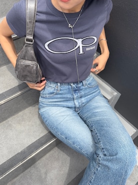 「MOUSSY（マウジー）のアイテム」を使った、MOUSSY OFFICIALさん（レディース・168cm）の夏コーディネート