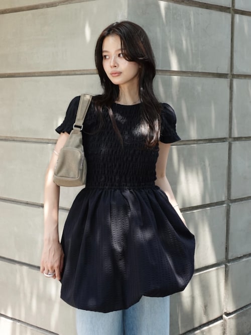 MOUSSY ギャザーバルーンミニドレス MOUSSY | GATHER BALLOON ミニドレス (ワンピース(ミニ