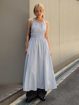 「MOUSSY（マウジー）のアイテム」を使った、MOUSSY OFFICIALさん（レディース・165cm）の夏コーディネート