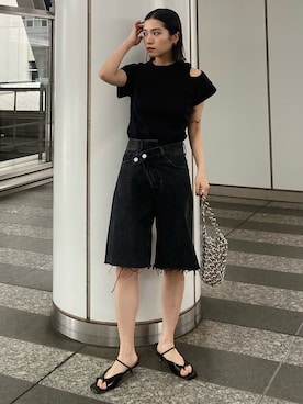 MOUSSY OFFICIALさん（レディース・160cm）の夏コーディネート