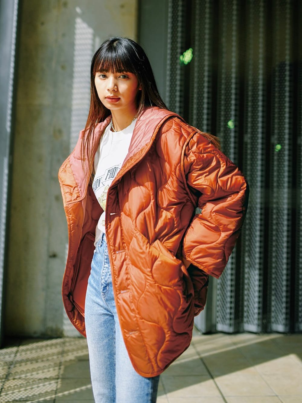 moussy コート ポンチョ型 ジャケット 秋用 moussy コート ポンチョ型