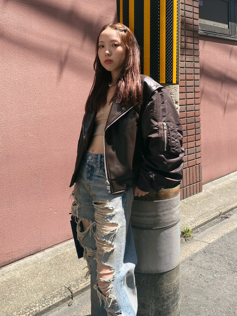 MOUSSY OFFICIAL(MOUSSY OFFICIAL)｜MOUSSYのデニムパンツを使った 