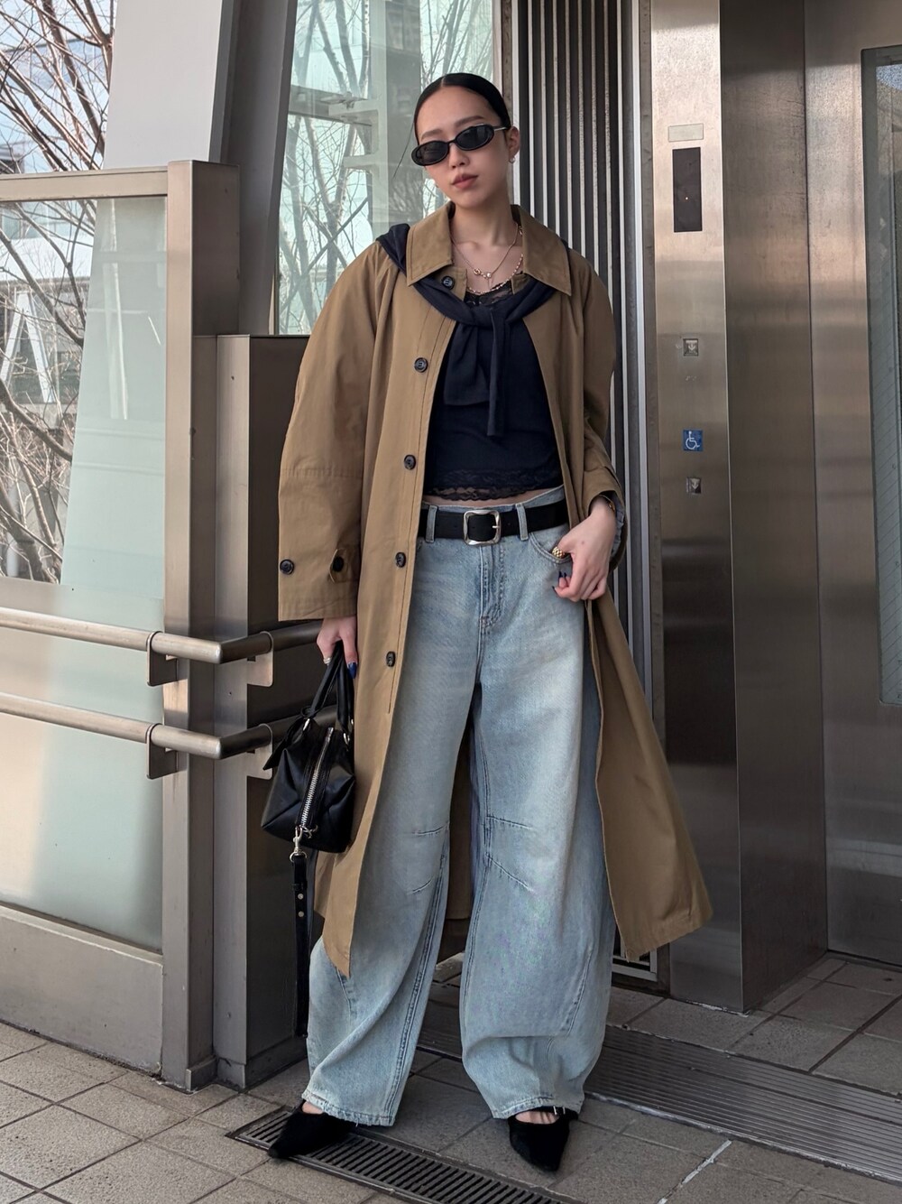 MOUSSY（マウジー）の「【26年SS新作】LACY キャミ&カーディガン