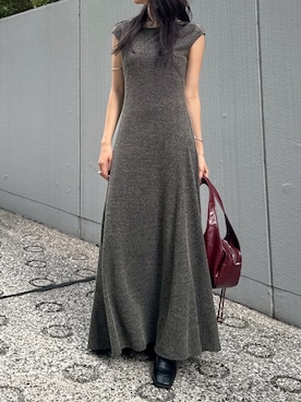 「アイテム（バッグ、レッド系）」を使った、MOUSSY OFFICIALさん（レディース・164cm）の夏コーディネート