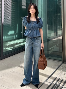 MOUSSY OFFICIALさん（レディース・162cm）の春コーディネート