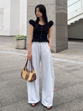 「MOUSSY（マウジー）のアイテム」を使った、MOUSSY OFFICIALさん（レディース・164cm）の夏コーディネート