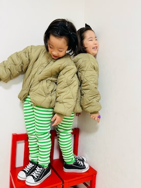 「アイテム（その他）」を使った、さかな★さん（キッズ・100cm）の秋コーディネート