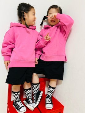 「アイテム（その他）」を使った、さかな★さん（キッズ・100cm）の秋コーディネート