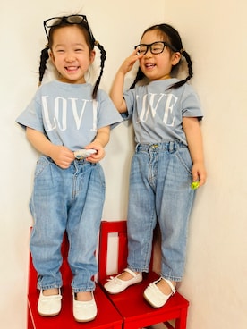 「アイテム（その他）」を使った、さかな★さん（キッズ・100cm）の春コーディネート