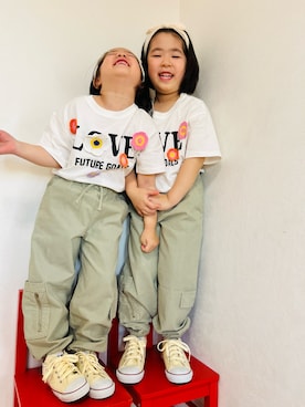「アイテム（その他）」を使った、さかな★さん（キッズ・100cm）の春コーディネート
