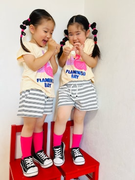 「アイテム（その他）」を使った、さかな★さん（キッズ・100cm）の夏コーディネート