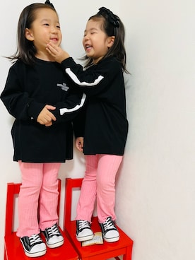 「アイテム（その他）」を使った、さかな★さん（キッズ・100cm）の秋コーディネート