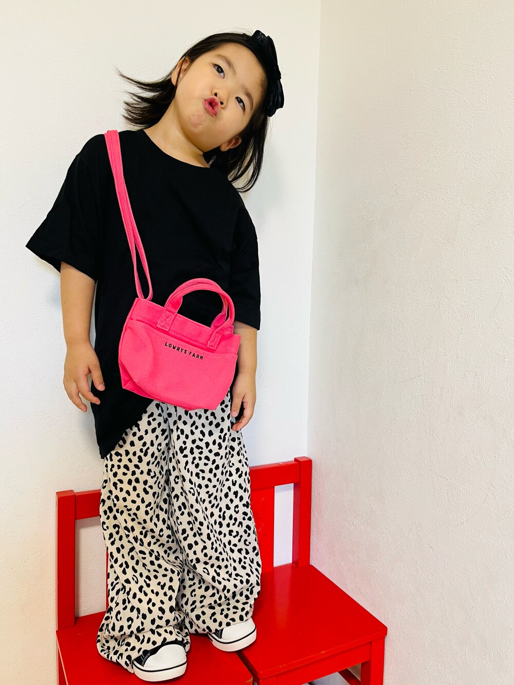 GLOBAL WORK（グローバルワーク）の「サラサラ柄イージーパンツ