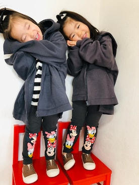 「アイテム（その他）」を使った、さかな★さん（キッズ・100cm）の冬コーディネート