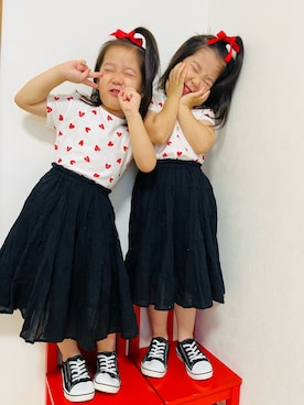 「アイテム（その他）」を使った、さかな★さん（キッズ・100cm）の夏コーディネート