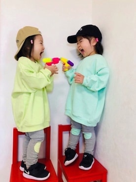 さかな★さん(キッズ・90cm)の春コーディネート