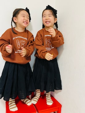 「アイテム（その他）」を使った、さかな★さん（キッズ・100cm）の春コーディネート