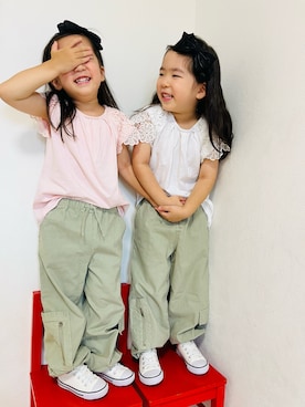 「アイテム（その他）」を使った、さかな★さん（キッズ・100cm）の夏コーディネート