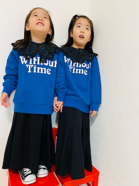 「アイテム（その他）」を使った、さかな★さん（キッズ・100cm）の秋コーディネート