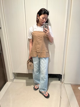 「UR'S（ユアーズ）のアイテム」を使った、Future_me さん（レディース・154cm）の春コーディネート