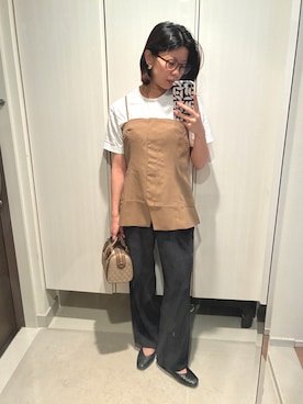「UR'S（ユアーズ）のアイテム」を使った、Future_me さん（レディース・154cm）の春コーディネート