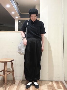 「sm2rhythm（サマンサモスモスリズム）のアイテム（トップス）」を使った、たきさん（レディース・161cm）の春コーディネート