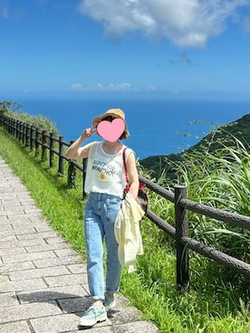 「アイテム（その他トップス）」を使った、Bubbleさん（レディース・164cm）の夏コーディネート