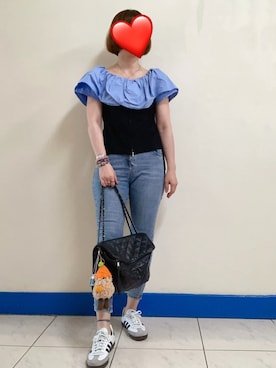 「SEIKO（セイコー）のアイテム」を使った、Bubbleさん（レディース・164cm）の夏コーディネート