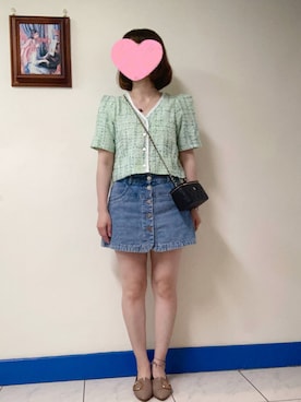 「chanel」｜「アイテム（アンサンブル）」を使った、Bubbleさん（レディース・164cm）の夏コーディネート