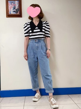 「excelsior」｜Bubbleさん（レディース・164cm）の春コーディネート