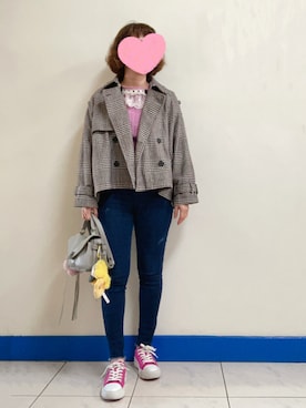 「SEIKO（セイコー）のアイテム」を使った、Bubbleさん（レディース・164cm）の冬コーディネート