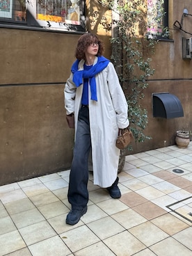 「HOKA（ホカ）のアイテム」を使った、kaishinさん（メンズ・176cm）の冬コーディネート