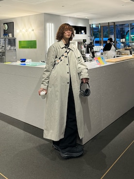 「HOKA（ホカ）のアイテム」を使った、kaishinさん（メンズ・176cm）の冬コーディネート