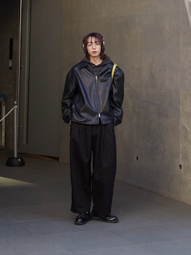 「RUUBON（ルーボン）のアイテム（ローファー）」を使った、kaishinさん（メンズ・176cm）の春コーディネート