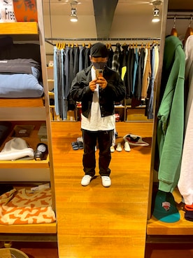 Saito Daichiさん（メンズ・170cm）の秋コーディネート