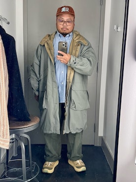 「BEAMS（ビームス）のアイテム」を使った、jo_illさん（メンズ・165cm）の冬コーディネート