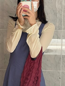 「SHEL’TTER（シェルター）のアイテム」を使った、ayさん（レディース・162cm）の冬コーディネート