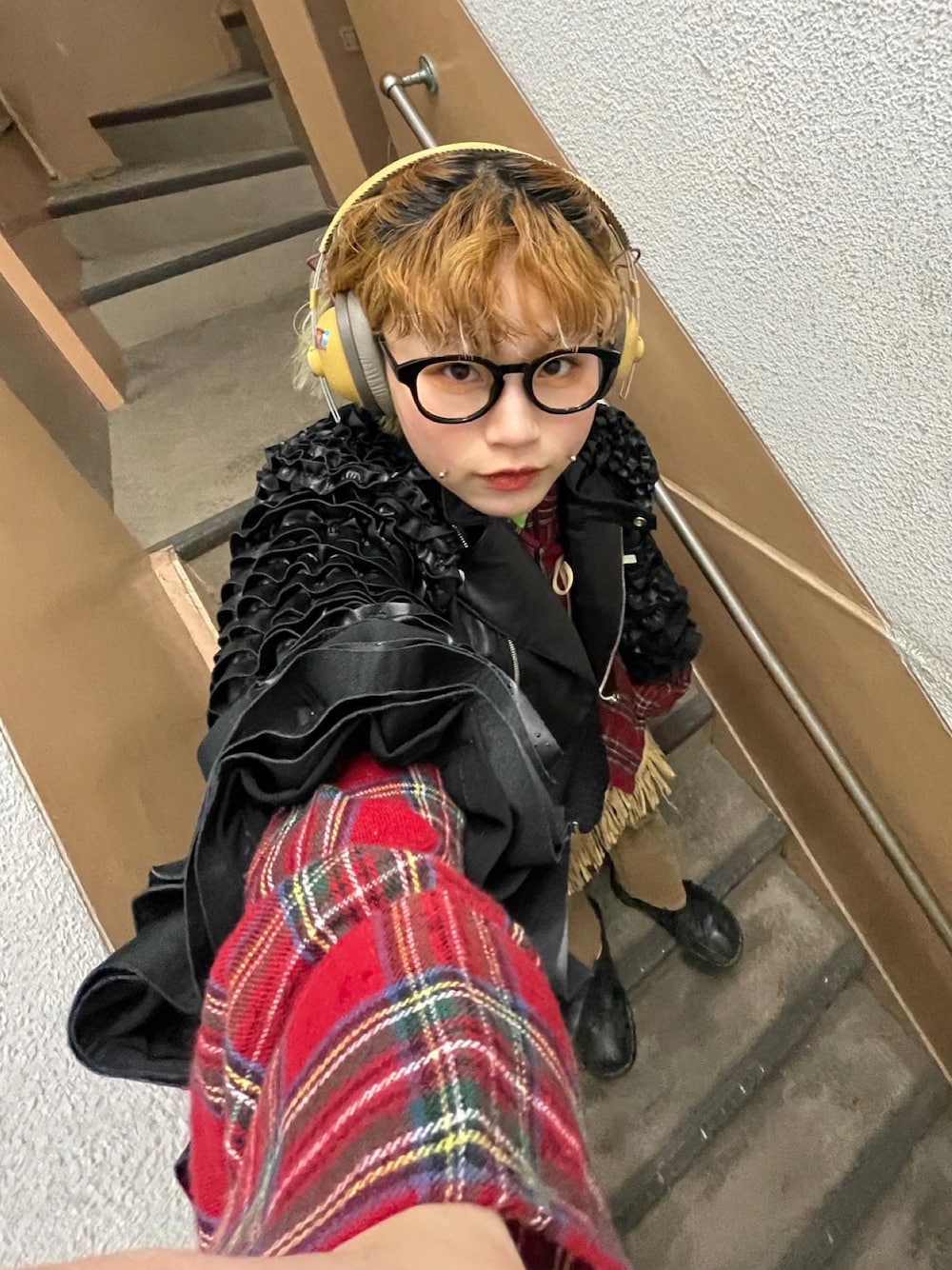MINO｜COMME des GARCONSのライダースジャケットを使った