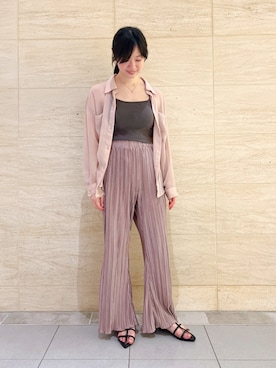 「Launa lea（ラウナレア）のアイテム」を使った、Launaleaさん（レディース・162cm）の春コーディネート