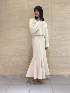 「Launa lea（ラウナレア）のアイテム」を使った、Launaleaさん（レディース・160cm）の冬コーディネート