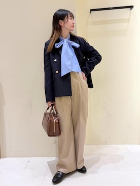 NACHIさん（レディース・155cm）の冬コーディネート